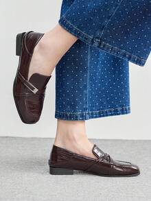 CUCCOO BIZCHIC 女士平底鞋 - 咖啡棕 - 查看 3