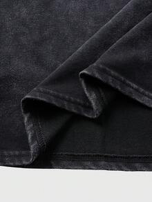 ROMWE MEN Street Life Men Tank Tops - Black - View 5