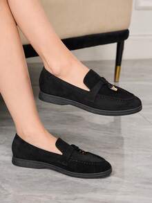 Sleekvia Ladies Loafers - Black - View 1