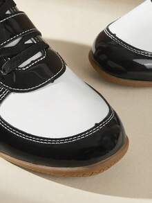 CUCCOO EASI 女士休闲鞋 - 黑與白 - 查看 3