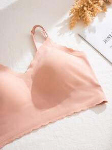 NudeFit 6pcs/Set Bra Perekat Tanpa Jahitan Ukuran Plus dengan Pinggiran Bergelombang dan Cup yang Dapat Dilepas, Nyaman - MultiWarna - View 5