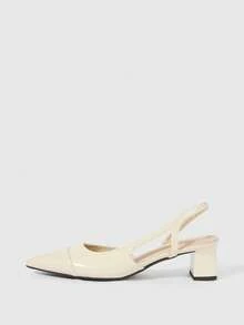 Sleekvia Damen Sandaletten mit Absatz - Aprikosenfarben - Übersicht 10