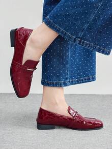 CUCCOO BIZCHIC Women Flats - Bordeaux - View 3