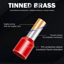 专业棘轮压线钳套装，压线工具 HSC8 6-4/6-6，电工压线钳，适用于线端套管端子，电路维修，套管压接工具套装，用于线套管连接器的管状压接钳，线套管压接套件 - 彩色 - 查看 4