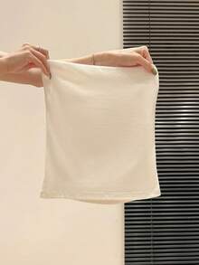 Resyla 女士无肩带背心 / 可爱小狗印花 / 涂鸦字母印花 / 性感前卫风格 / Y2K / 休闲百搭女士无肩带背心 / 春夏女士无肩带上衣 - 彩色 - 查看 2