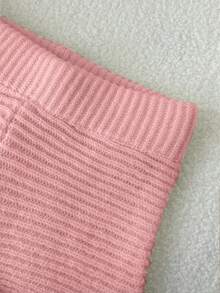 Elamini 海星纹理针织粉色短裤 - 粉色 - 查看 6