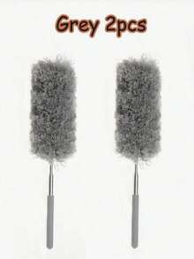 可调节伸缩超细纤维除尘掸，家用除尘刷，除尘刷，家用空调羽毛汽车家具清洁刷，伸缩柄羽毛除尘掸，家用清洁刷，家居用品 - 彩色 - 查看 10