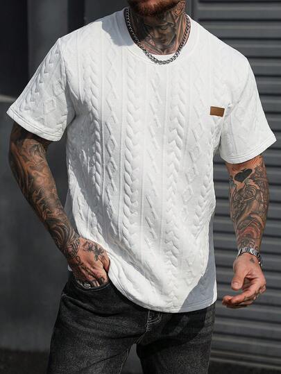 Manfinity CasualCool 男士圆领短袖休闲T恤，夏季百搭