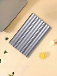 1pc Bread Baking Mold, Oven Toaster Baking Tray, Carbon Steel French Bread Baking Tray, French Baguette Baking Tray, Non Stick French Bread Baking Tray, French Baguette Baking Tray, Italian Bread Baking Tray - Multicolor - View 10