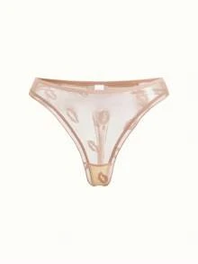 Bonmuse 5pcs Set Women's Solid Color Lip Ruffled Wireless Triangle Cup Comfortable Sexy Bra And Panty Setfor Summerfor Summer - Multicolor - View 8