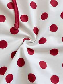 Soleia 2件套 女士不对称领口系带印花吊带背心和波点印花半身裙 - 彩色 - 查看 7