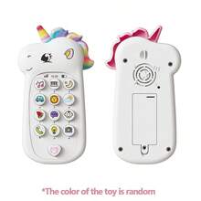 MINKOJA Telefone musical para bebês com mais de 10 sons interativos (música, animais, clima, telefone), 2 modos de aprendizado em 1, rimas e um lindo teclado colorido em formato de arco-íris - rosa e azul. Ideal para presentear crianças acima de 12 meses. - Multicolorido - Ver 6