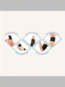 3/4/6/8/12/24pcs 5cm*4.5m Self-Adhesive Bandage, Breathable Adhesive Bandage, Elastic Self-Adhesive Tape For Sports - Black - View 7