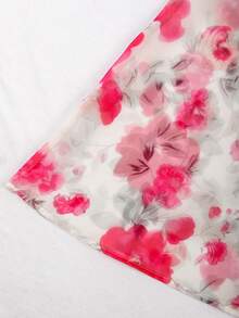 GlowEve 女士优雅印花露背系带吊带连衣裙，度假约会装，夏季 - 彩色 - 查看 5