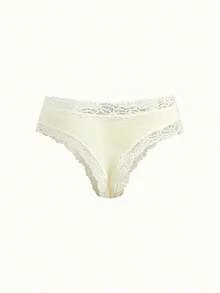 Bonmuse 5pcs/Pack Women's Sexy Lace Patchwork Seamless Low-Rise Thong Panties, Soft, Comfortable, Breathable, Suitable For Yoga, Sports And Daily Wear - Multicolor - View 4