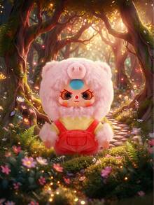 Blind Box,Cute Fairy Tale-Themed Toys With Bright Colors And Exquisite Facial Designs, Unique Tabletop Ornaments.,Not Plush Filled. - Tide play blind box - View 7