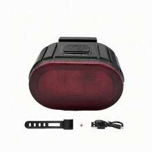 Juego de luces delantera y trasera para bicicleta, luz LED delantera y trasera recargable por USB, a prueba de agua, para bicicleta de montaña, accesorios para bicicleta - Multicolor - Ver 13
