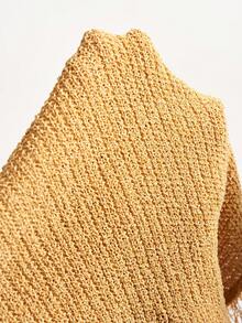 Bohemela Damen Sommer Lässig Boho Resort Musik Festival Quaste Strick Häkel Top, Sommer Top, Karneval, Strand für Frauen - Rötlich-braun - Übersicht 9