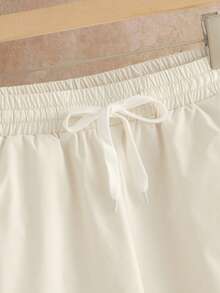 HIMLAND 男士休闲纯色短袖Polo衫短裤套装，夏季 - 彩色 - 查看 5