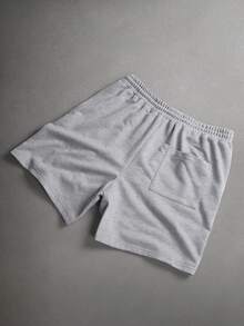 STYNVO 男士抽绳口袋休闲运动短裤 灰色 男士健身短裤 男士运动短裤 男士短裤 灰色 - 灰色 - 查看 2