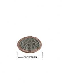 Madebyblanc 1/2/3 pezzi Sottobicchieri intrecciati assorbenti e resistenti al calore, multicolore, minimalisti, rustici, per protezione tavolo, antiscivolo, facili da pulire, durevoli, per cucina, casa, ufficio, decorazione, regalo di benvenuto in casa pratico e indispensabile accessorio per la casa - Multicolore - Visualizzare 4