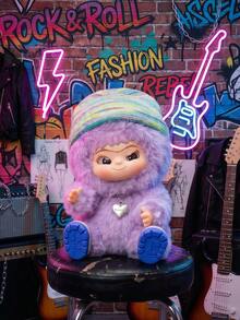 1pc/6pcs Blind Box Cute And Quirky Personalized Designs In Fashion Style, These Adorable And Endearing Figurines Are Crafted With Ultra-Soft Materials And Feature Cartoon Decorations. They Are Suitable For Decoration In Bedrooms, Living Rooms, And Desks. They Are Ideal Birthday Gifts For All Kinds Of People And Can Also Be Given As Gifts For Halloween, Christmas Parties, Housewarming Parties, Or As Collectible Toys.Non-Plush Filling Blind Box - first generation blind box - View 7