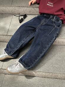 DAZY Toddler Boys Denim Jeans - Blue - View 5