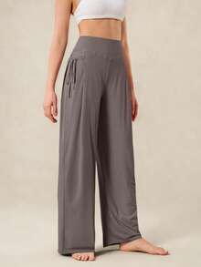 OutZeal 女士运动裤 日常休闲度假 防紫外线 凉爽触感 高腰 - 灰色 - 查看 10