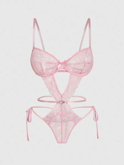 Kawaii Body sexy en dentelle pour femmes avec armatures