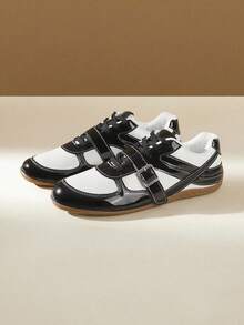 CUCCOO EASI 女士休闲鞋 - 黑與白 - 查看 5