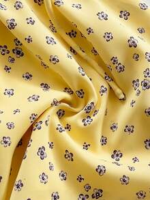 Soleia 女士碎花系带上衣和迷你裙度假套装 - 彩色 - 查看 7