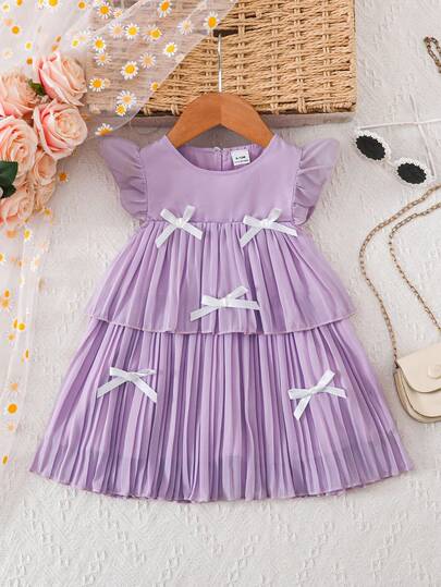 Souflis Souflis Baby GirlDenim Dress With 3D Floral Decor, Cute & Fashionable, Versatile For Spring/Summer