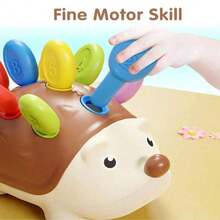 Baby Products Cute Hedgehog Learning Toy, Helps Develope Motor Skills, Color Recognitions And Numbers (Classic Hedgehog), Suitable Gift For Kids Over 18 Months , Birthday - Multicolor - View 5