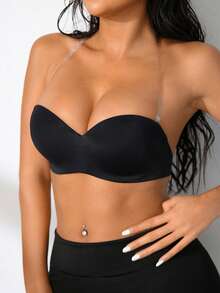 NudeFit 2pcs Convertible Strapless Bra With Removable Straps, Smooth Seamless Lightly Padded Underwire Bra For Backless Dresses And Formal Occasions - Multicolor - View 3