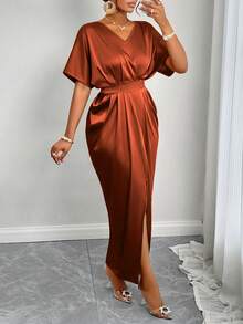 SOLERSUN 鸡尾酒会礼服、冬季服装、舞会礼服、婚礼女装、Oacnelorette、亮面面料、秋季户外服装、万圣节礼服、圣诞节、冬季礼服、返校节礼服、职业女性、音乐会女装、Oacnelorette OUtftS、商务休闲女装、高个子女性节日派对服装、长款缎面女装