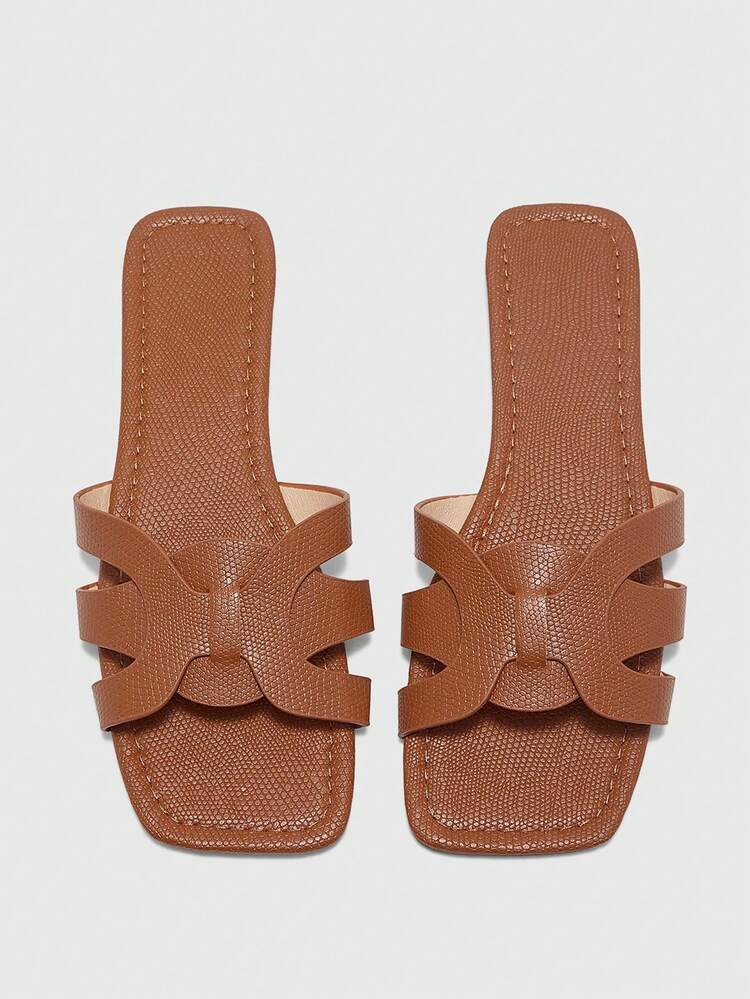 CUCCOO BIZCHIC Women's Casual Versatile Flat Sandals, Summer Summer Shoes