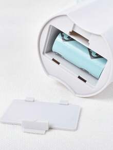 One Piece Cat Litter Scoop Plastic Portable With Garbage Bag Cat Litter Scoop With 4 Rolls Fragrant Garbage Bag - Grey - View 6