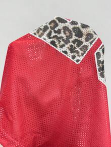 Coolane Maglietta da baseball oversize con stampa numerica, abbigliamento sportivo vintage da donna per festival estivi - Multicolore - Visualizzare 7