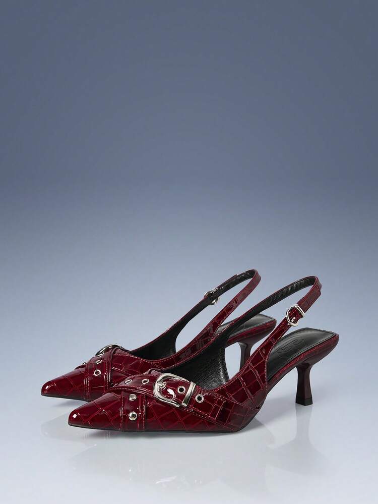 CUCCOO GRLICON Women's High Heel Pumps, Y2K Style, Punk Rock, Biker Chic, Suitable For Halloween, Christmas, Party Valentine's Day