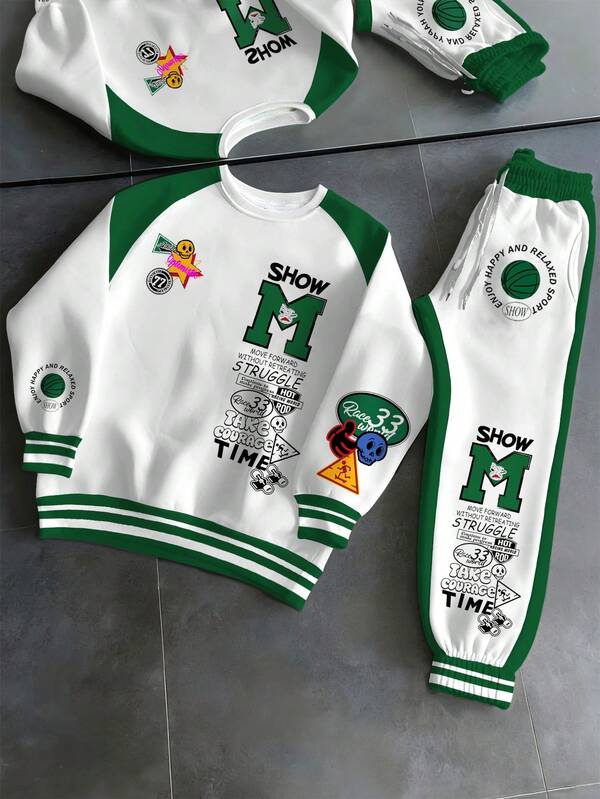 Aesthetic Post Men's Casual Sports Green Cute Pullover Pullover Sweatshirt Designer Sweatsuit