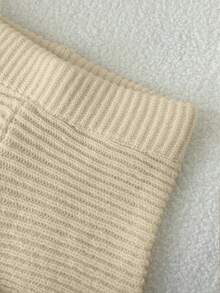 Elamini Women's Beach Vacation Style Starfish Crochet Knit Shorts - Apricot - View 6