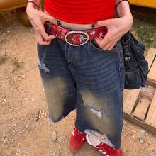 Joivida 1Pc Heavy-Duty Embellished Cute Pattern Belt Sweet & Edgy Y2K Style Dopamine Fashion Accessory - Multicolor - View 11