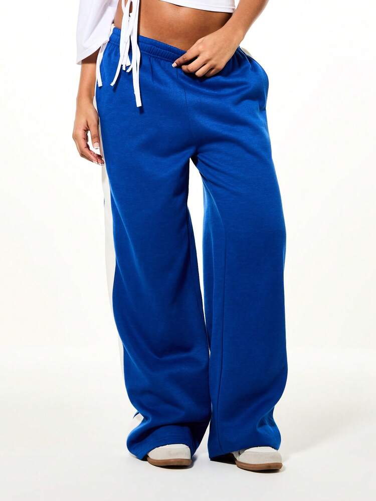 SUMWON WOMEN Wide Leg Joggers With Atlanta Print