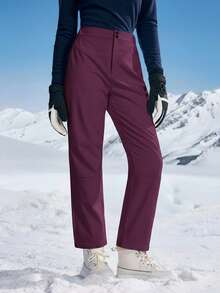 In My Nature Women's Tree Print Straight Leg Loose Casual Hiking Pants