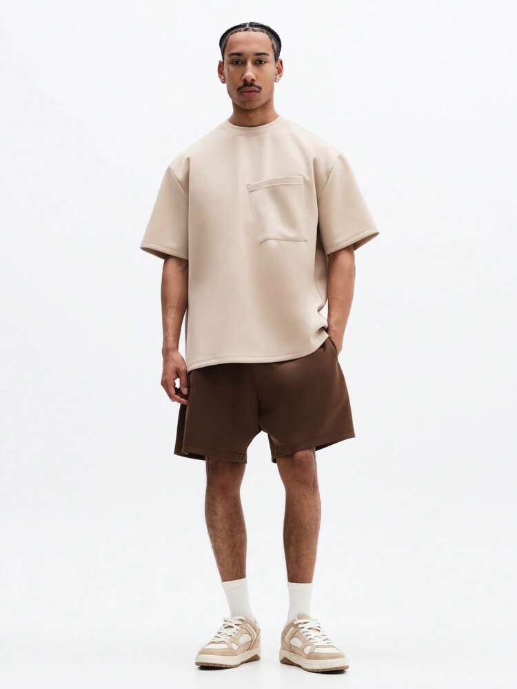 Loose Fit T-Shirt And Shorts Co-Ord Set