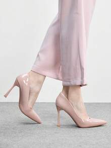 CUCCOO BIZCHIC New Versatile Pointed Toe High Heels For Women Spring Shoes - Light apricot - View 3