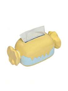 Joivida Dispensador de pañuelos de diseño de caramelo con carga de resorte, decoración de mesa de comedor y sala de estar, estilo escandinavo, artículo esencial para el hogar, relleno de calcetines navideños, ideas de regalo para fiestas - Multicolor - Ver 11