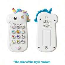 MINKOJA Telefone musical para bebês com mais de 10 sons interativos (música, animais, clima, telefone), 2 modos de aprendizado em 1, rimas e um lindo teclado colorido em formato de arco-íris - rosa e azul. Ideal para presentear crianças acima de 12 meses. - Multicolorido - Ver 9