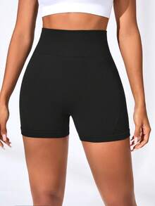 Velisys 2 quần short yoga cạp cao dành cho nữ, màu đen và xanh navy, giúp nâng mông. - Nhiều màu - Xem 3