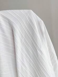 Rusticease Bộ đồ 2 món cỡ lớn, kiểu dáng thường ngày, màu trơn: áo và quần. - trắng - Xem 8